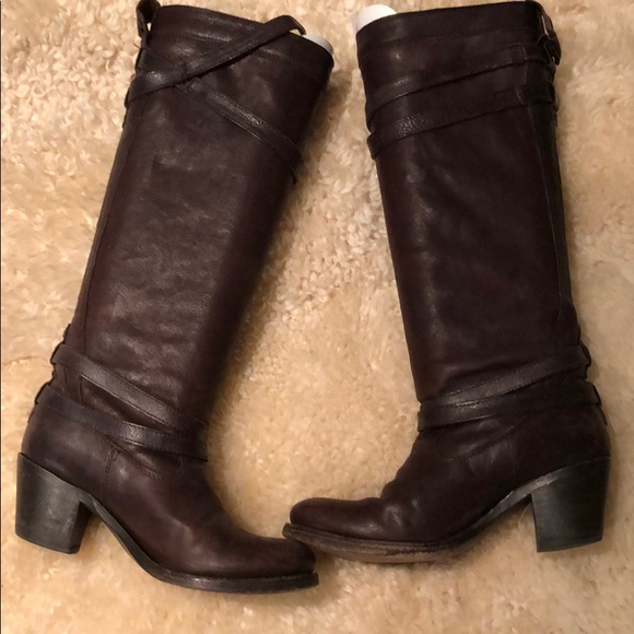 Women’s Brown Frye Boots - size 6 - Picture 1 of 2